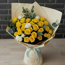 Букет цветов из:  Розы в Николаевке Воронежской области