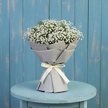 Букет цветов из:  Гипсофила в Николаевке Воронежской области