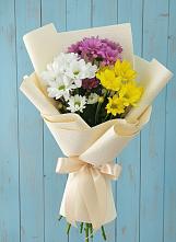Букет цветов из:  Хризантемы #REPLACE_PRED# Николаевке Воронежской области
