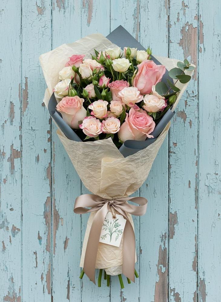 Букет цветов из: Розы в Николаевке Воронежской области