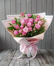 Букет Розовый кустик #REPLACE_PRED# Николаевке Воронежской области