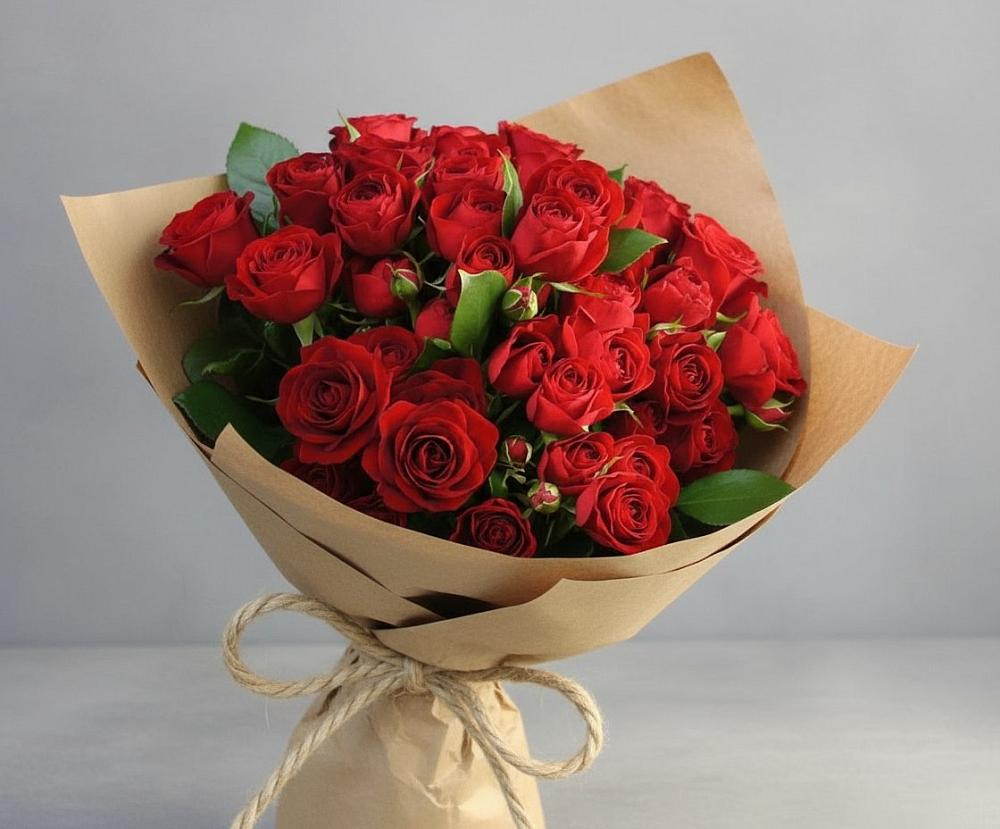 Букет Любовный роман в Николаевке Воронежской области