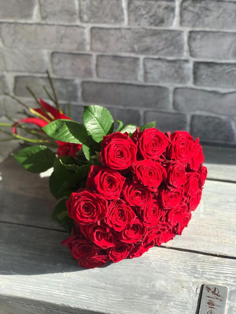 Букет Красные розы Фридом в Николаевке Воронежской области