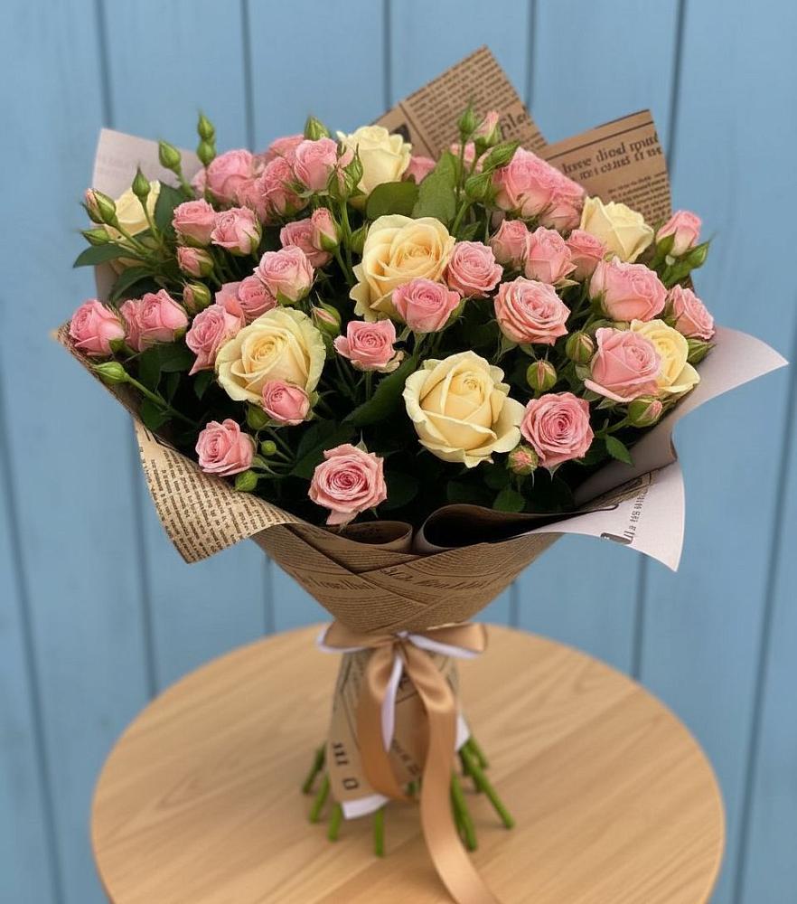 Букет цветов из: Розы в Николаевке Воронежской области