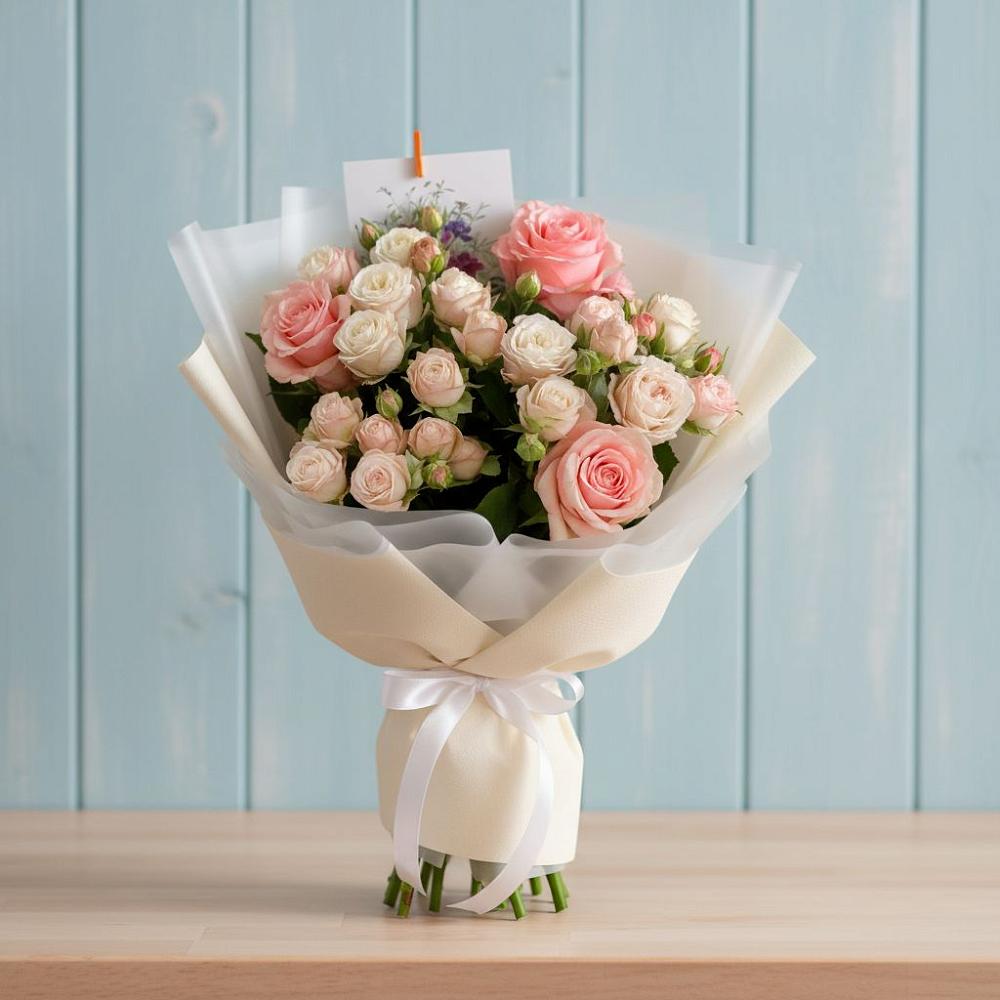 Букет цветов из: Розы в Николаевке Воронежской области