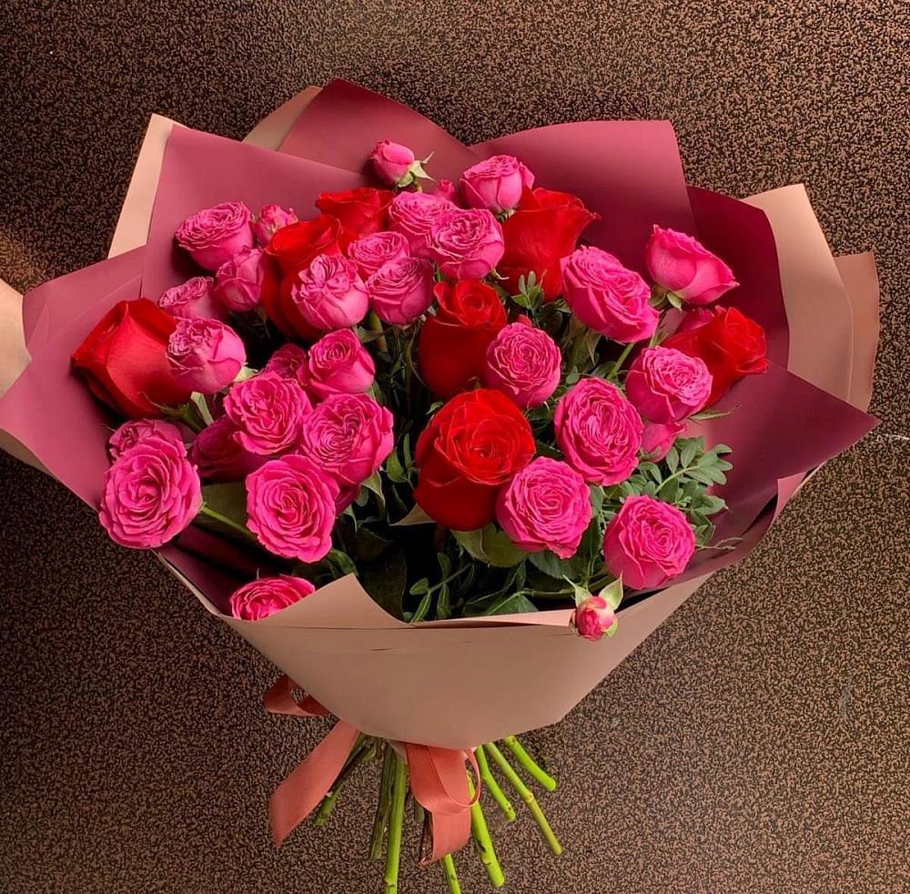 Букет В объятьях нежности в Николаевке Воронежской области