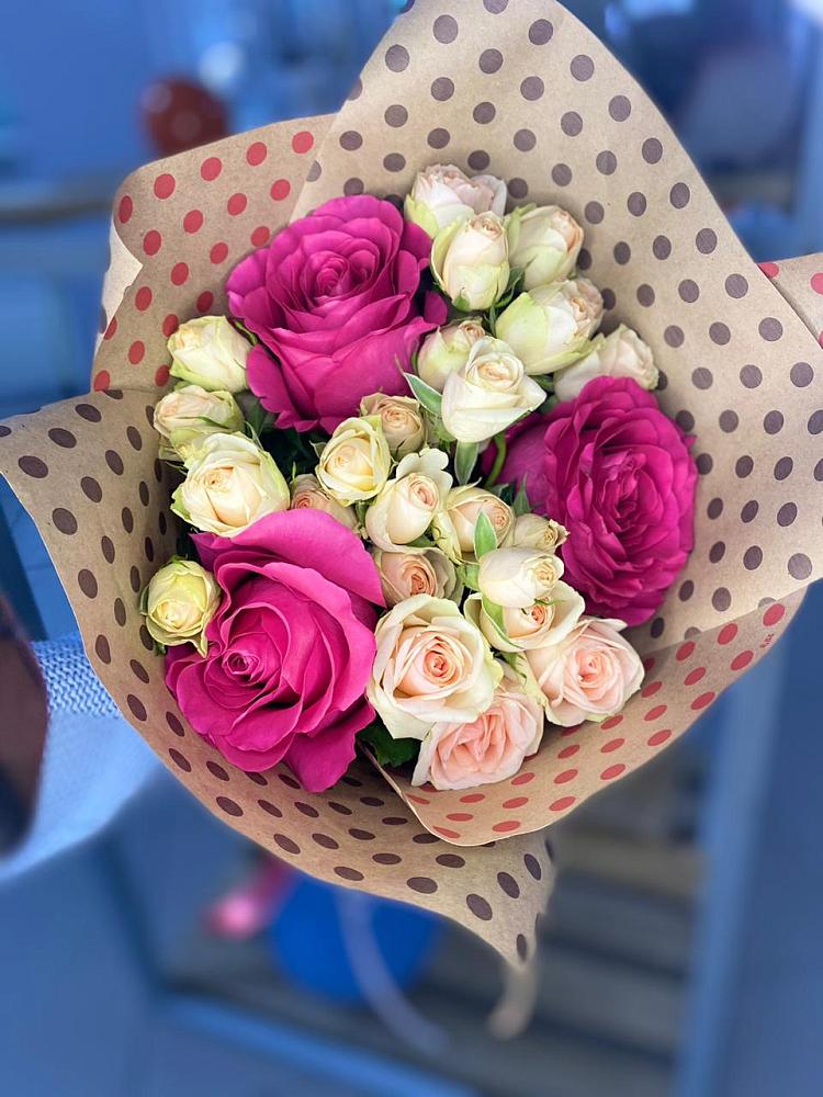 Букет цветов из: Розы в Николаевке Воронежской области