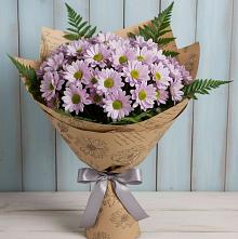 Букет цветов из:  Хризантемы в Николаевке Воронежской области