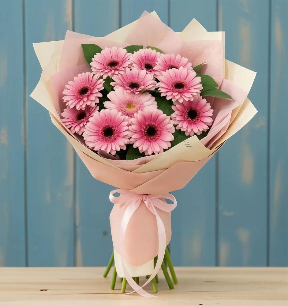 Букет цветов из: Герберы в Николаевке Воронежской области