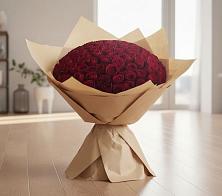 Букет 101 Красная роза в Николаевке Воронежской области