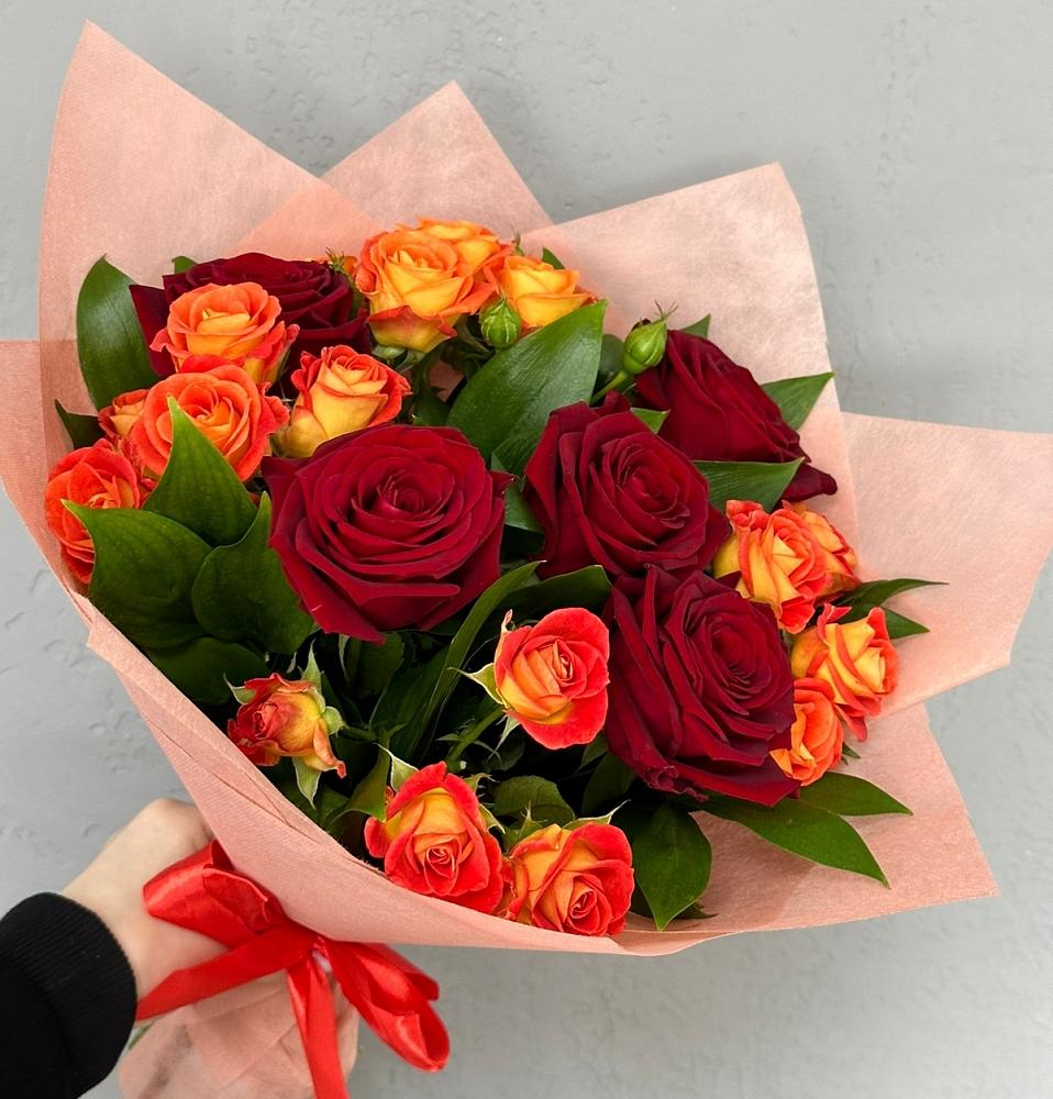 Букет Любовь и восторг в Николаевке Воронежской области