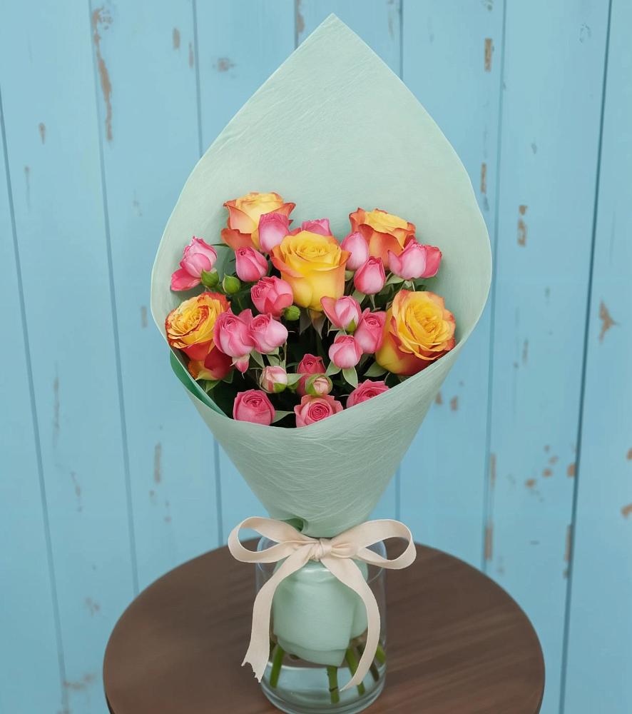 Букет цветов из: Розы в Николаевке Воронежской области