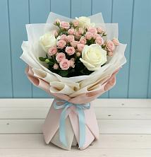 Букет цветов из:  Розы в Николаевке Воронежской области