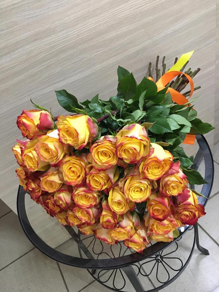 Букет Желтые розы в Николаевке Воронежской области