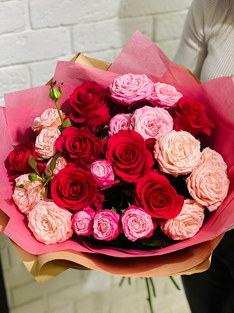 Букет цветов из: Розы в Николаевке Воронежской области