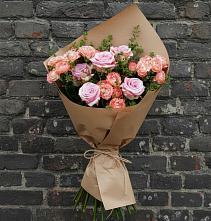 Букет цветов из:  Розы #REPLACE_PRED# Николаевке Воронежской области
