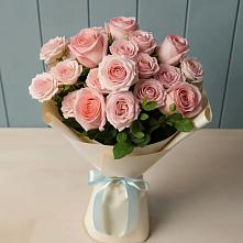 Букет Розовый шарм в Николаевке Воронежской области