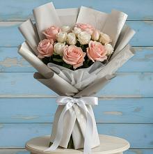 Букет цветов из:  Розы в Николаевке Воронежской области