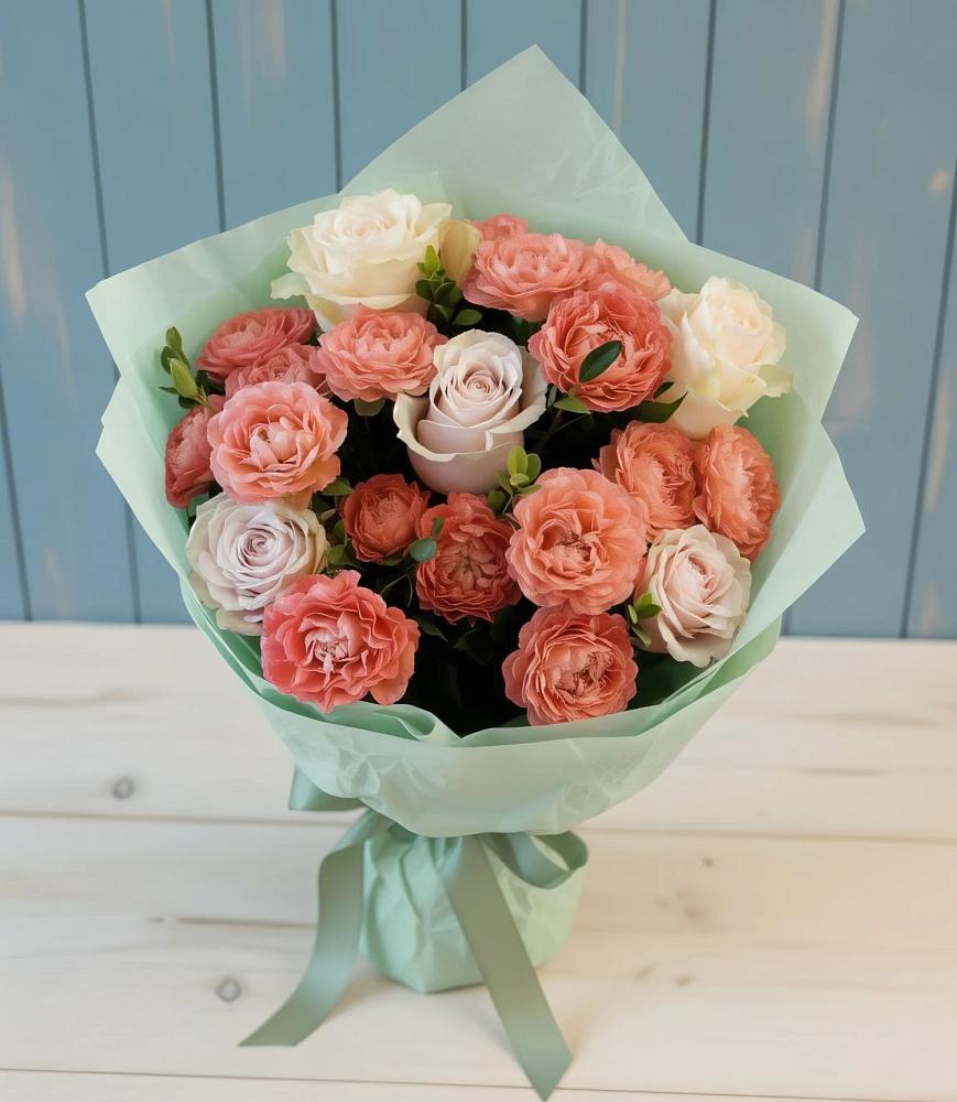 Букет цветов из: Розы в Николаевке Воронежской области