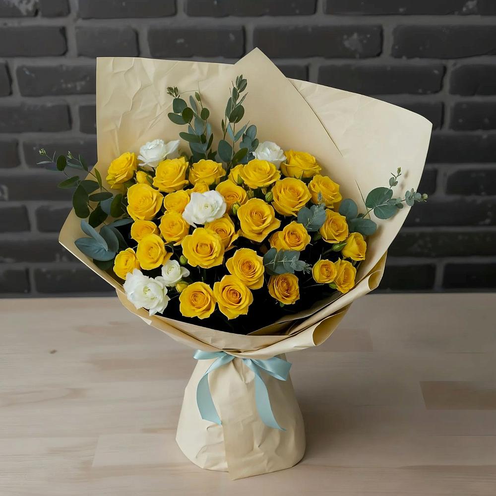 Букет цветов из: Розы в Николаевке Воронежской области