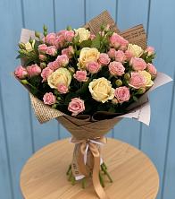 Букет цветов из:  Розы в Николаевке Воронежской области