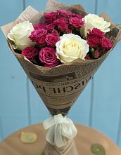 Букет цветов из:  Розы #REPLACE_PRED# Николаевке Воронежской области