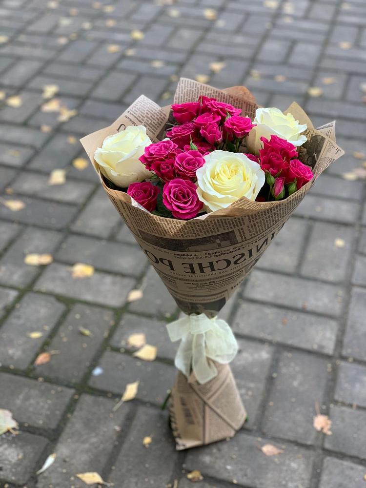 Букет цветов из: Розы в Николаевке Воронежской области