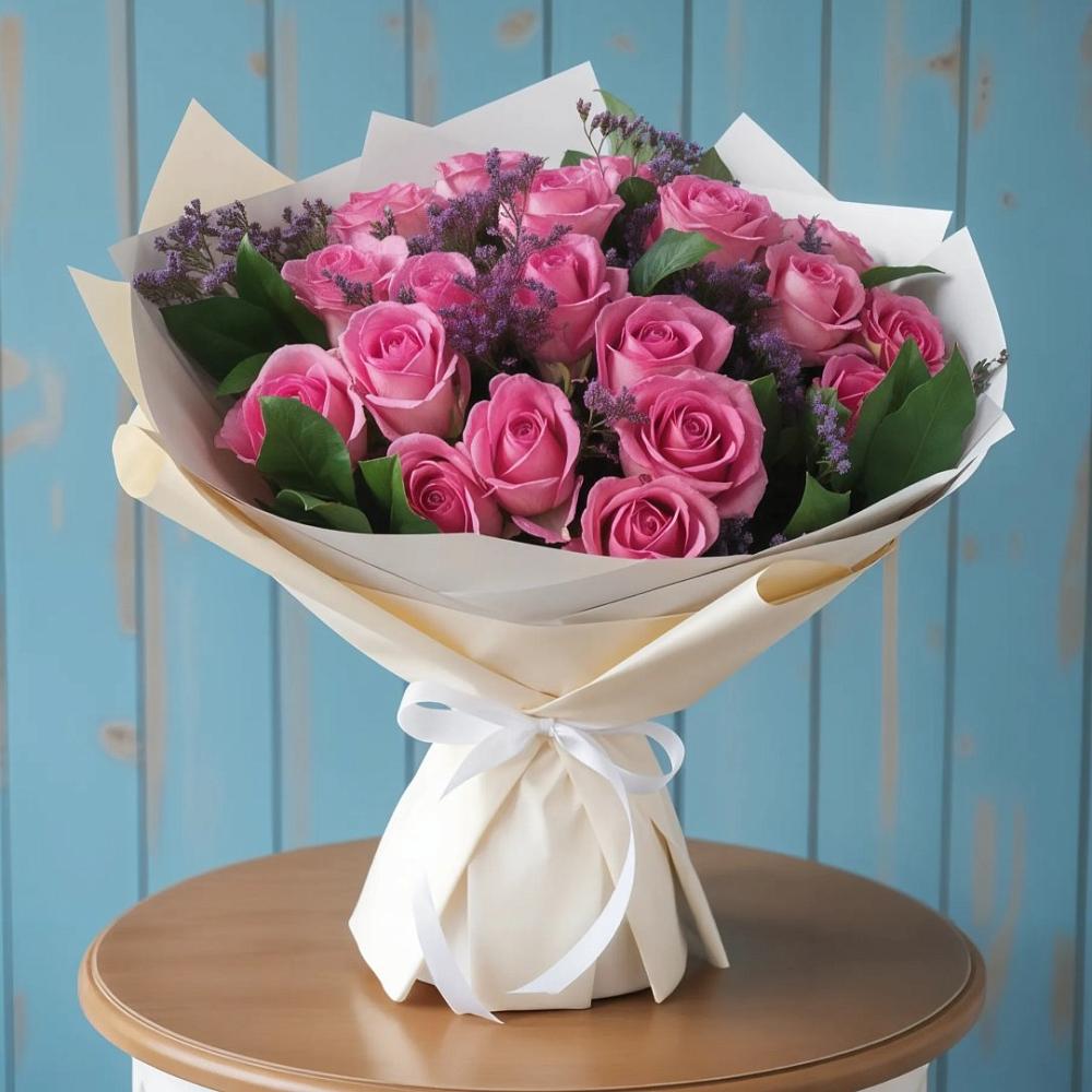 Букет цветов из: Розы в Николаевке Воронежской области