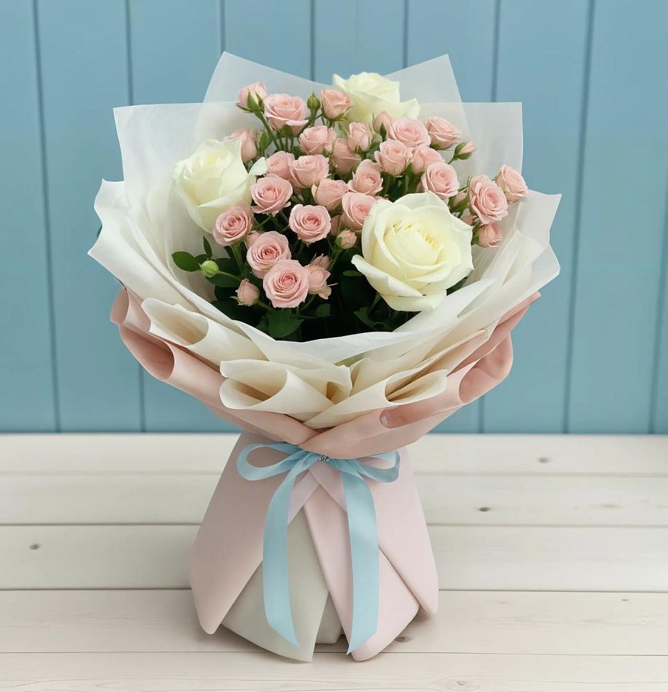 Букет цветов из: Розы в Николаевке Воронежской области