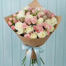 Букет цветов из:  Розы #REPLACE_PRED# Николаевке Воронежской области