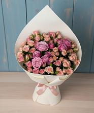 Букет цветов из:  Розы #REPLACE_PRED# Николаевке Воронежской области